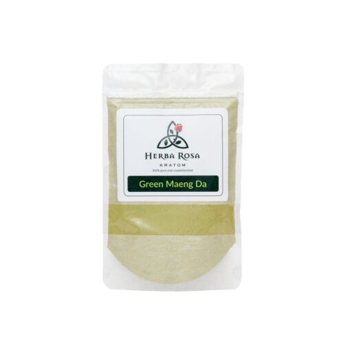 Green Maeng Da Lab tested Kratom Powder bag