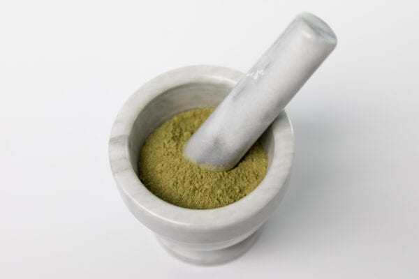 Kratom Powder in a Bowl